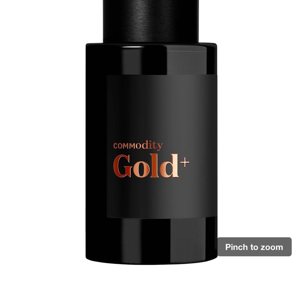 Commodity gold perfume NWT